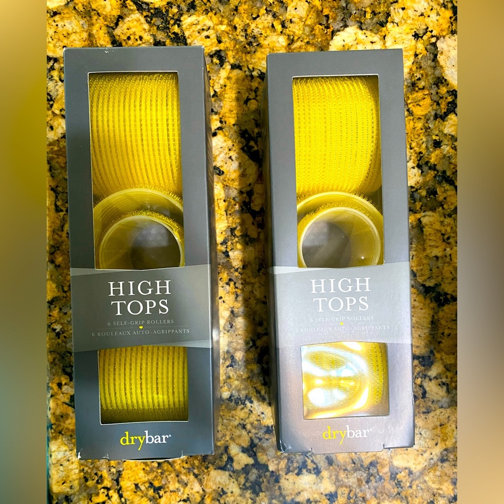 Drybar high tops self grip hair rollers